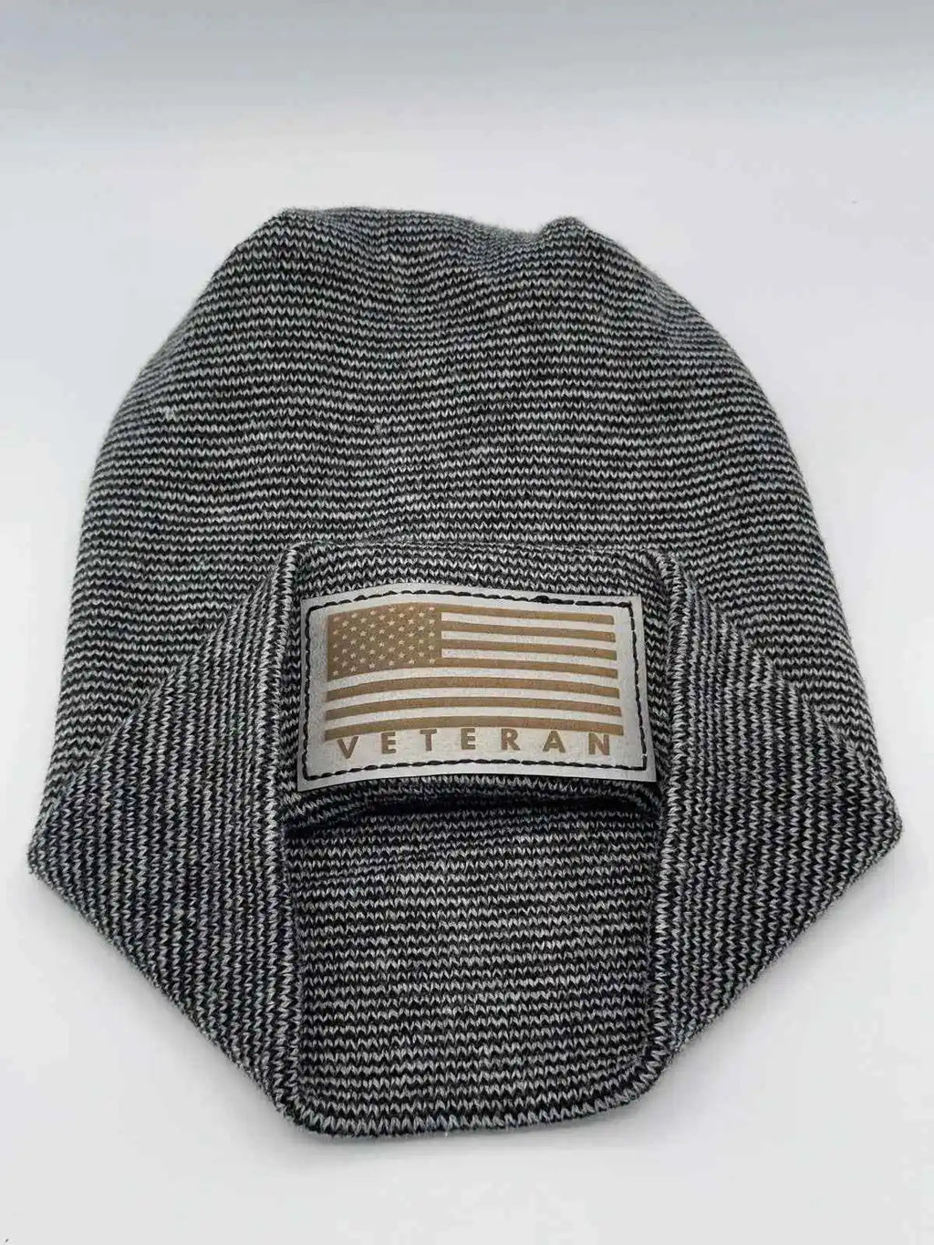 H Stitch Cuffed Beanie, Veterans Collection
