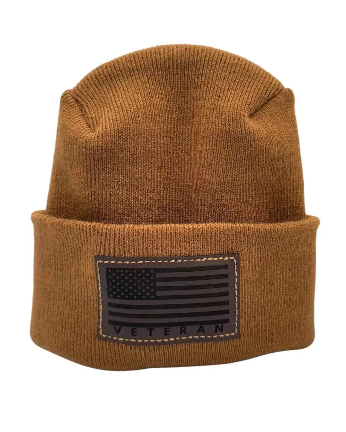 H Stitch Cuffed Beanie, Veterans Collection